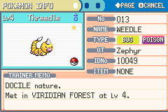 Phase 4 - Weedle (the Hairy Bug Pokémon)
